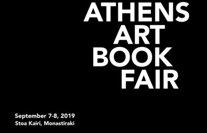 Athens Art Book Fair 2019
