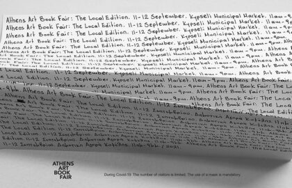 Athens Art Book Fair 2021: The Local Edition