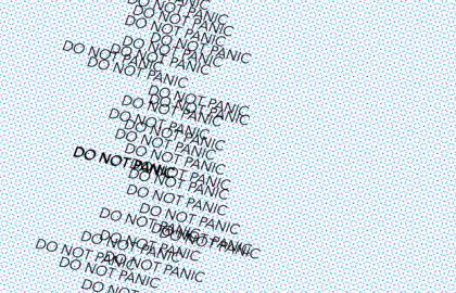 Do not panic if caught in the current | έκθεση από την ομάδα Paradoxluxe