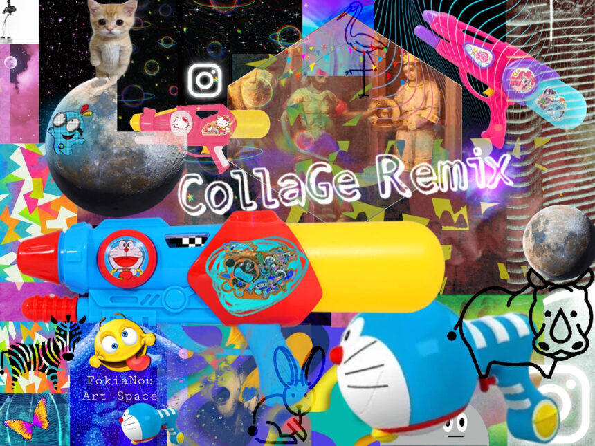 Ομαδική έκθεση “Collage Remix” στην FokiaNou Art Space