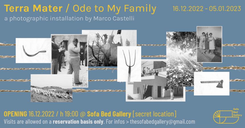 Terra Mater / Ode to My Family | Φωτογραφική εγκατάσταση του Marco Castelli