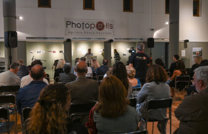 Στα εγκαίνια του Photopolis Agrinio Photo Festival 2023