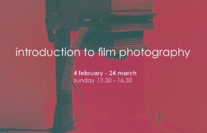 Introduction to film photography | εργαστήριο με τον Γιώργο Καψαλάκη