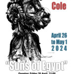 Abraham Cole - “Suns of Egypt” | έκθεση στην Blank Wall Gallery
