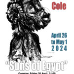 Abraham Cole – “Suns of Egypt” | έκθεση στην Blank Wall Gallery
