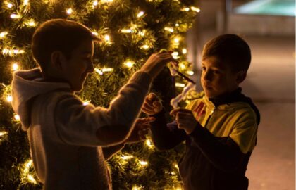 Χριστουγεννιάτικη Φωκίωνος Νέγρη με τη Μάρω Κουρή