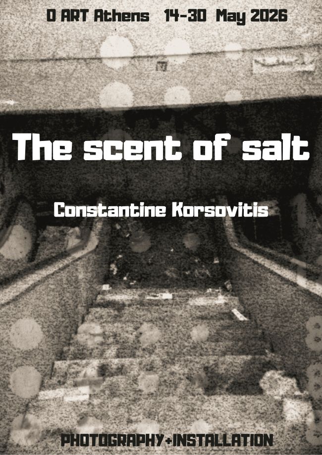 The Scent of Salt | Φωτογραφική εγκατάσταση του Κωνσταντίνου Κορσοβίτη στην o.art.ath Gallery