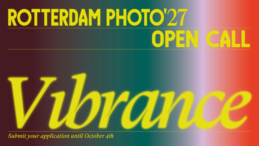 Rotterdam Photo 2027 | Open call