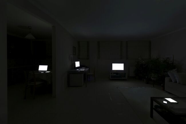 Maria Mavropoulou - Movie night from Family Portraits Series Maria Mavropoulou - Family Portraits