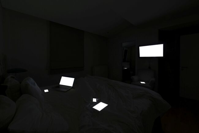 Maria Mavropoulou - Breakfast in bed from Family Portraits Series Maria Mavropoulou - Family Portraits