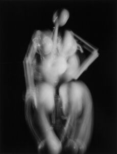Philippe Halsman, Salvatore Dali - Sculpture with Light