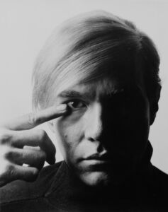 Philippe Halsman, American painter and filmmaker Andy WARHOL.
