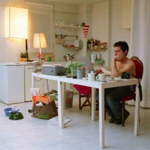 Αγγελική Σβορώνου - On the computer, 2005